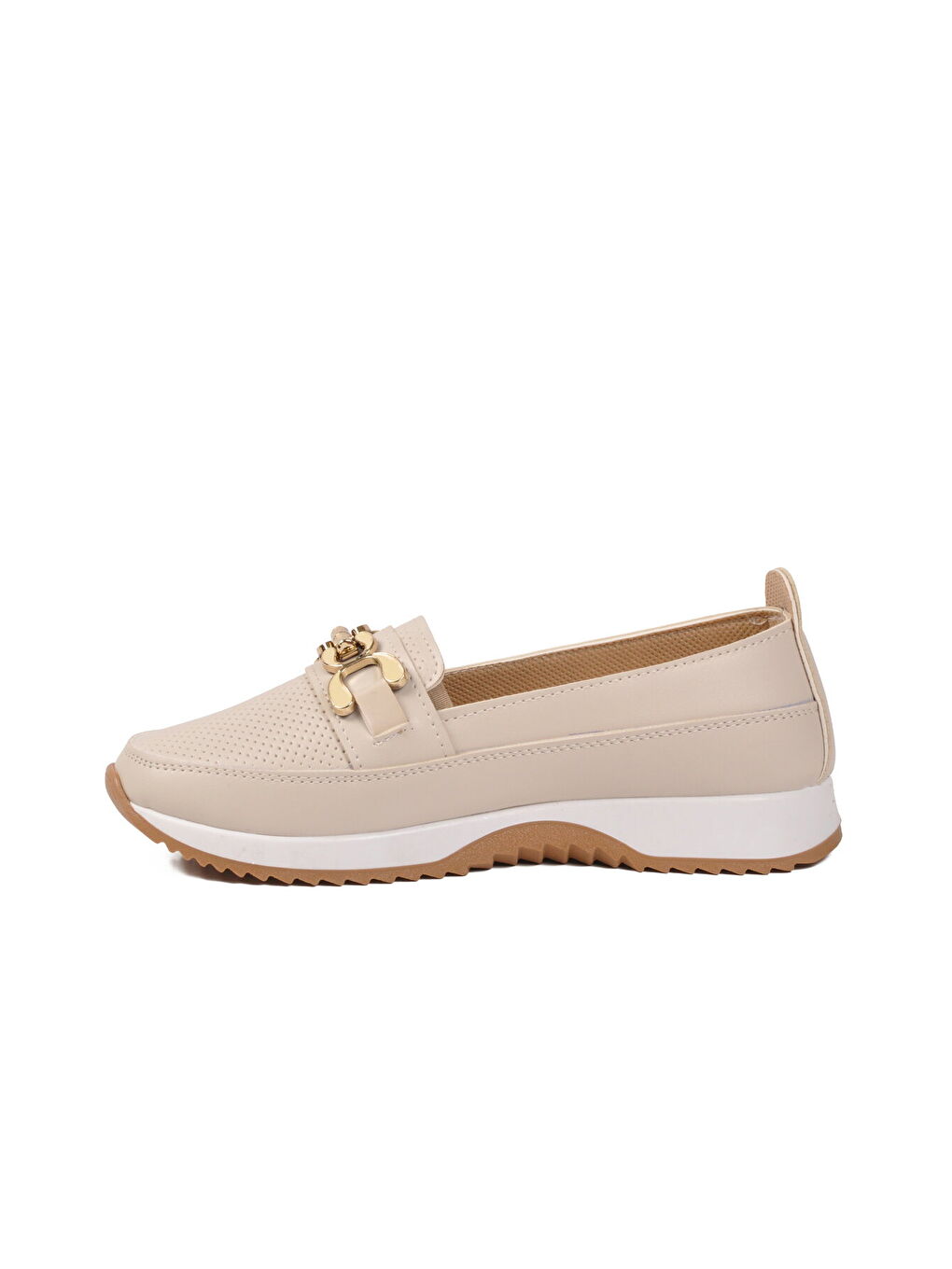 Bej Hafif Esnek Kadın Casual Ayakkabı 064 Z-3