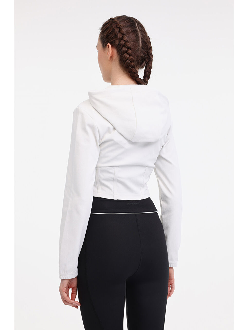 Beyaz WL BARLY 18WNLT2313T 5FX KIRIK BEYAZ Kadın Eşofman Üstü-1