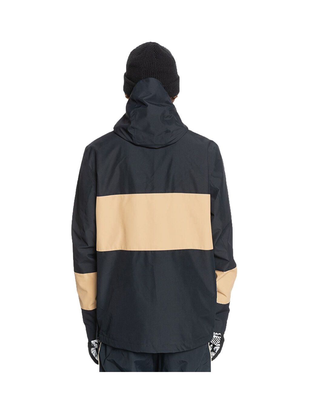 Siyah QUIKSILVER STEEZE JK ERKEK SNOWBOARD CEKETİ-5