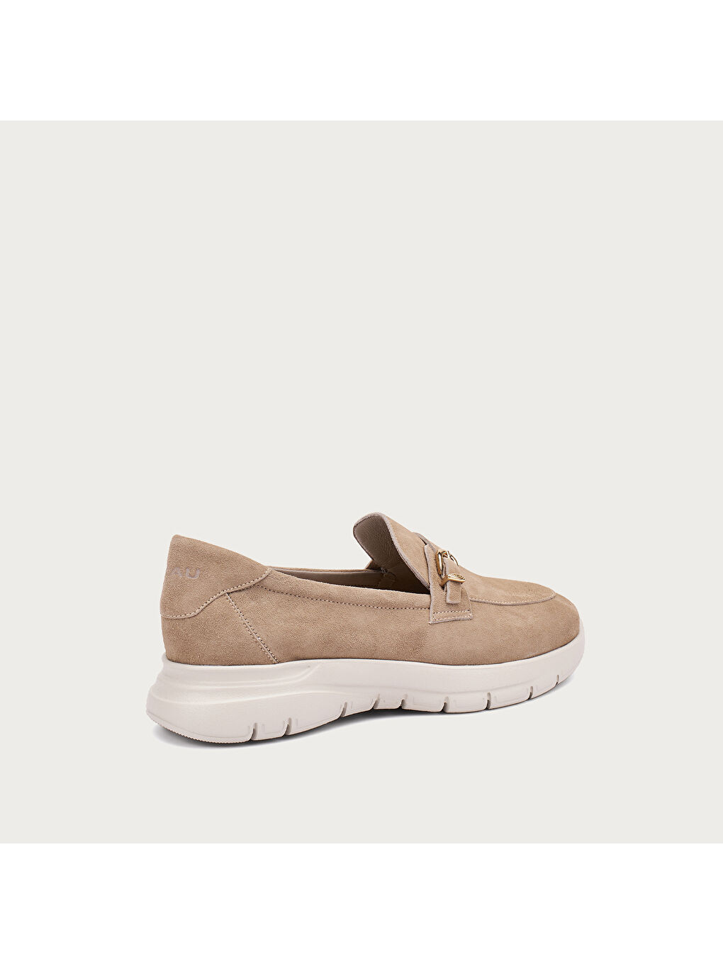 Bej Kadın Klasik Ayakkabı 43B6 DAINO EXTRA-LIGHT SLIP-ONS WITH DECORATIVE BUCKLE-2