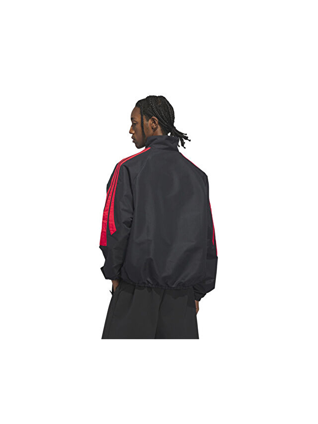 Adidas Trk Jkt Erkek Basketbol Ceketi Jz0373 Siyah-4