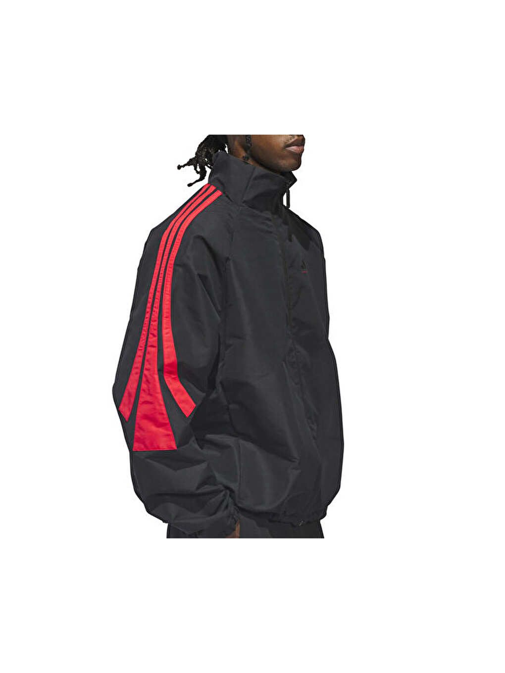Adidas Trk Jkt Erkek Basketbol Ceketi Jz0373 Siyah-6