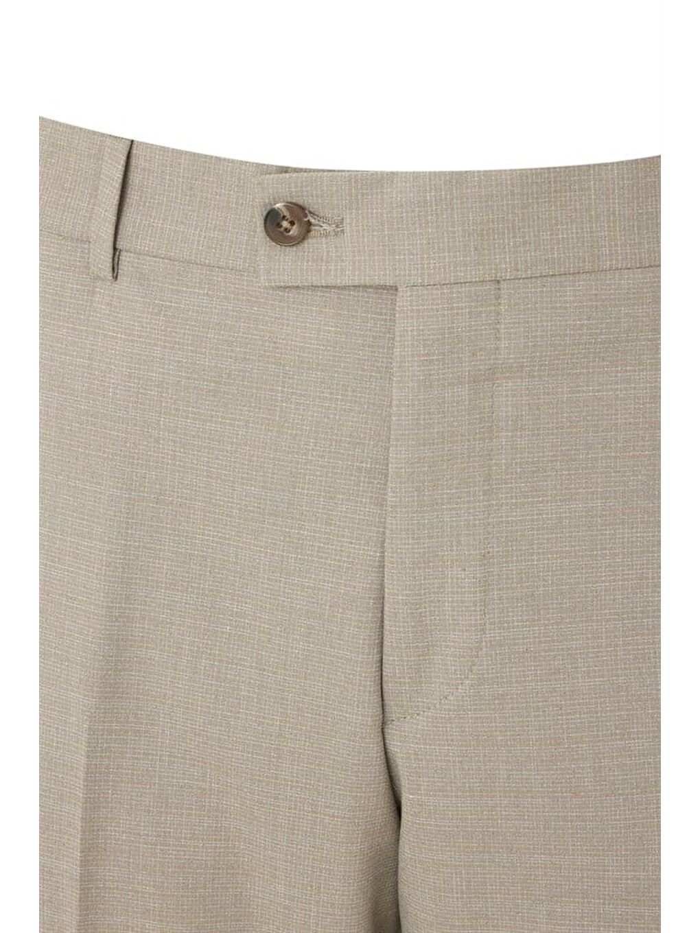 Bej Regular Klasik Pantolon-1