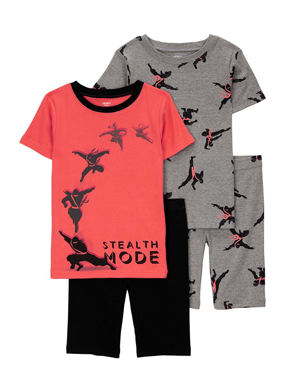 Karışık Erkek Çocuk Pijama Set 4'lü Paket