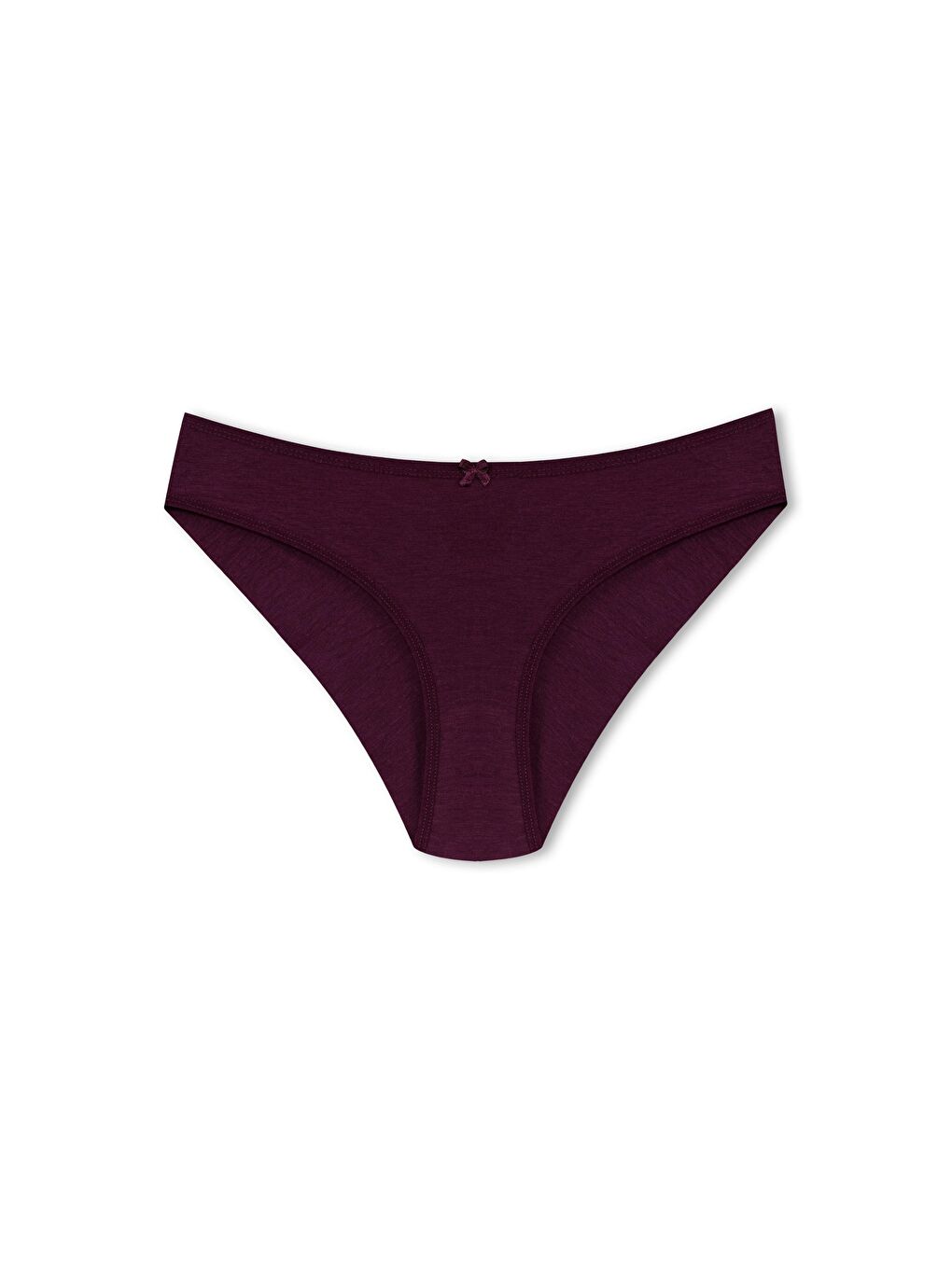 Karışık Pamuklu Arkası Çift Kat Slip Kadın Külot 5'li-4