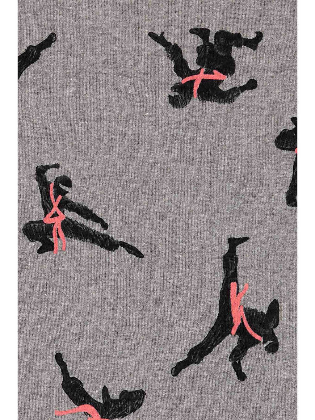 Karışık Erkek Çocuk Pijama Set 4'lü Paket-2