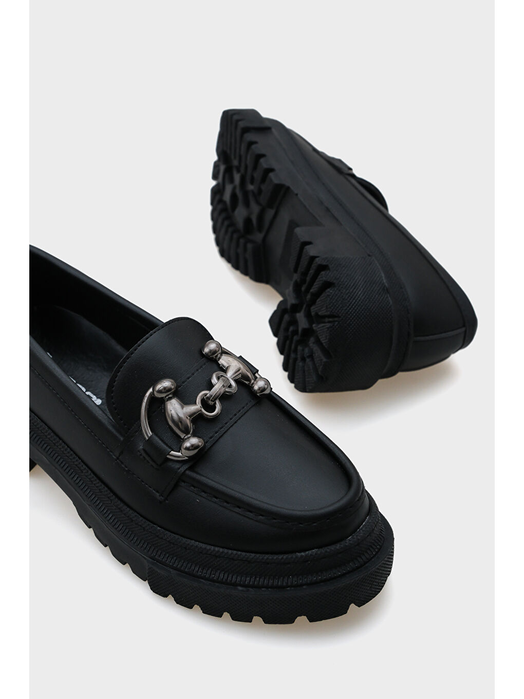 Siyah Casandra Kadın Loafer-3