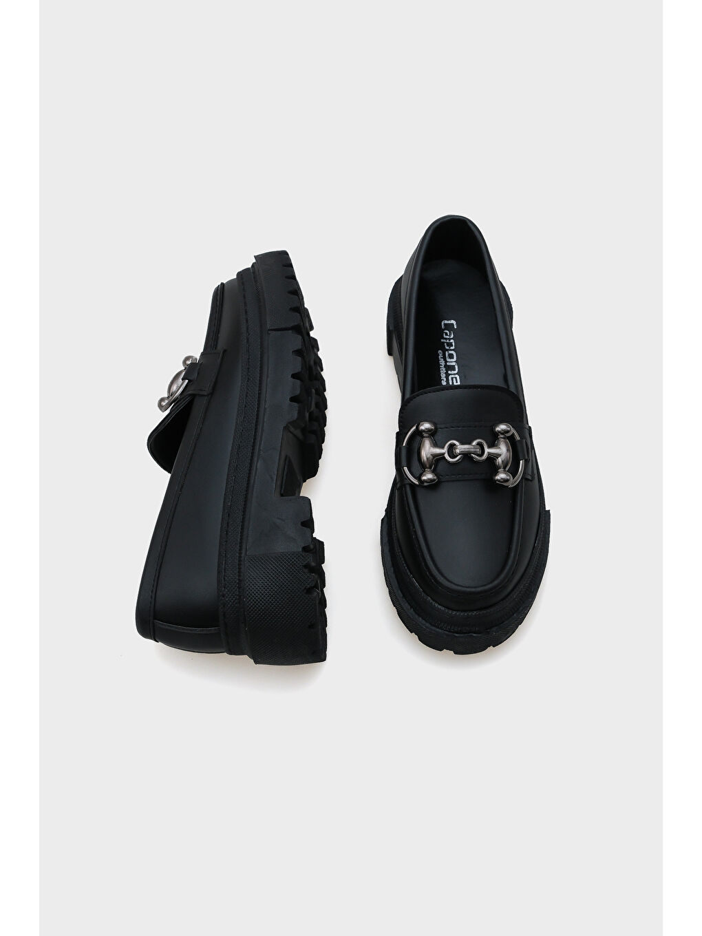 Siyah Casandra Kadın Loafer-4