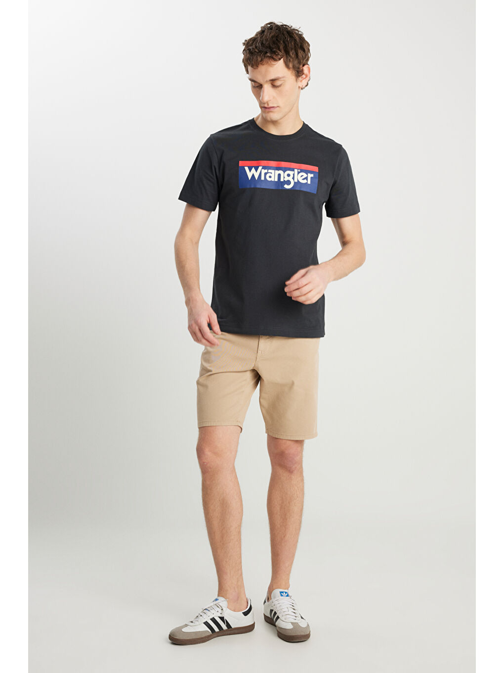 Kahverengi Slim Fit Dar Kesim Pamuklu Esnek Deve Tüyü Rengi 5 Cep Şort-1