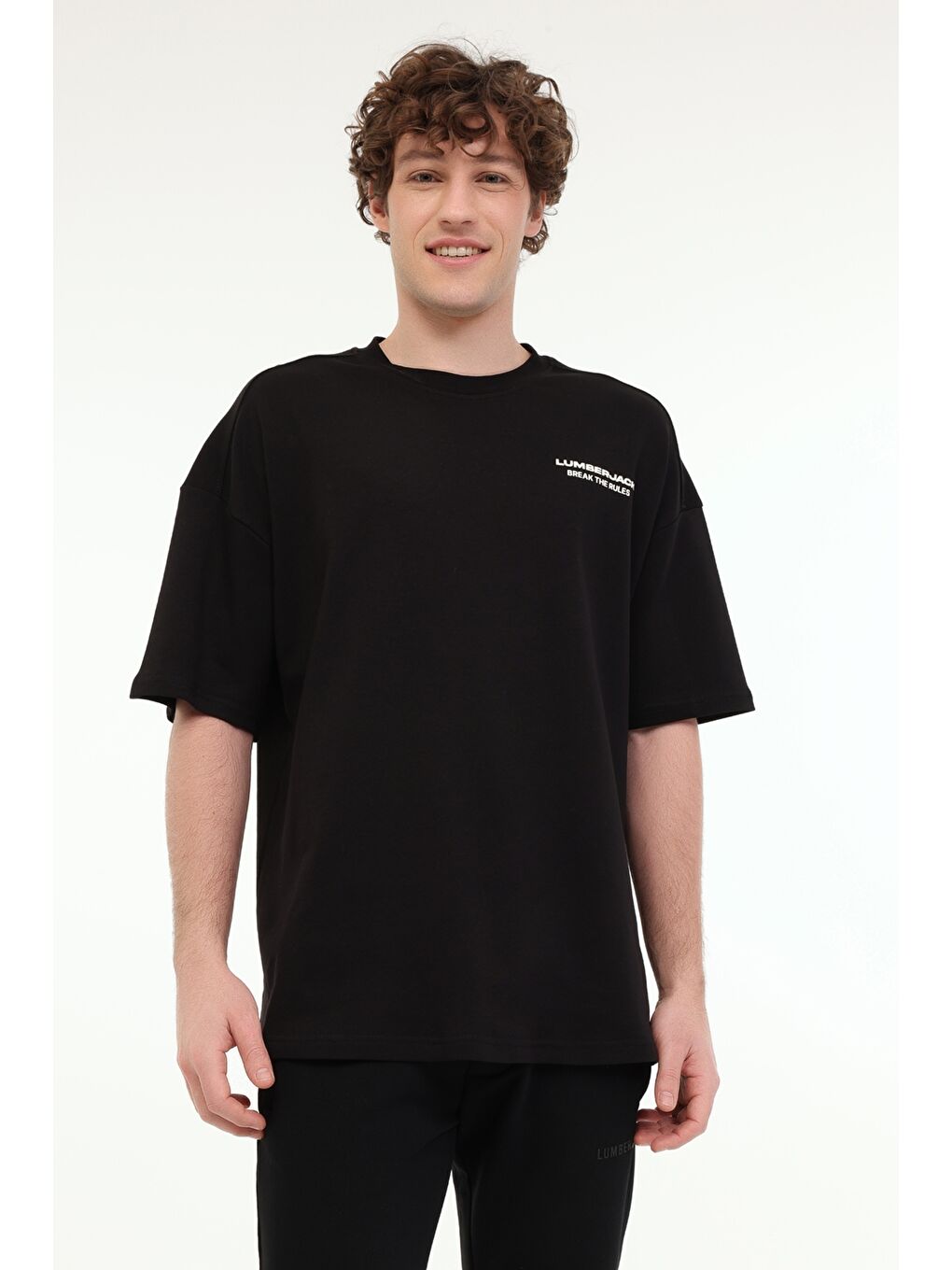 Siyah Erkek Kısa Kol Tişört