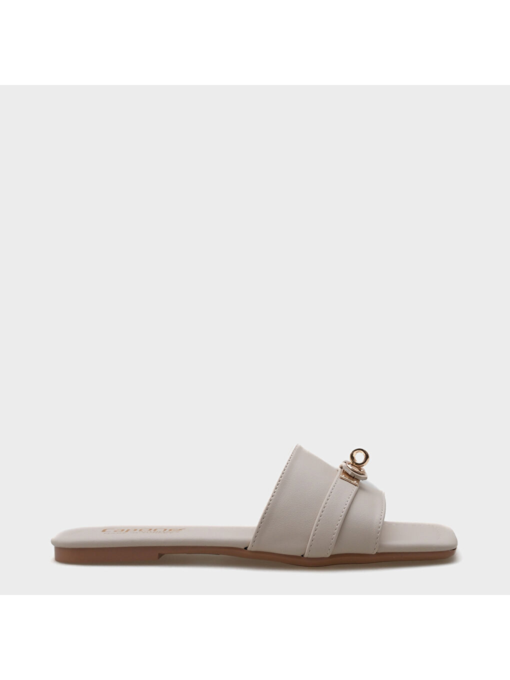 Bej Kim Kadın Terlik-1