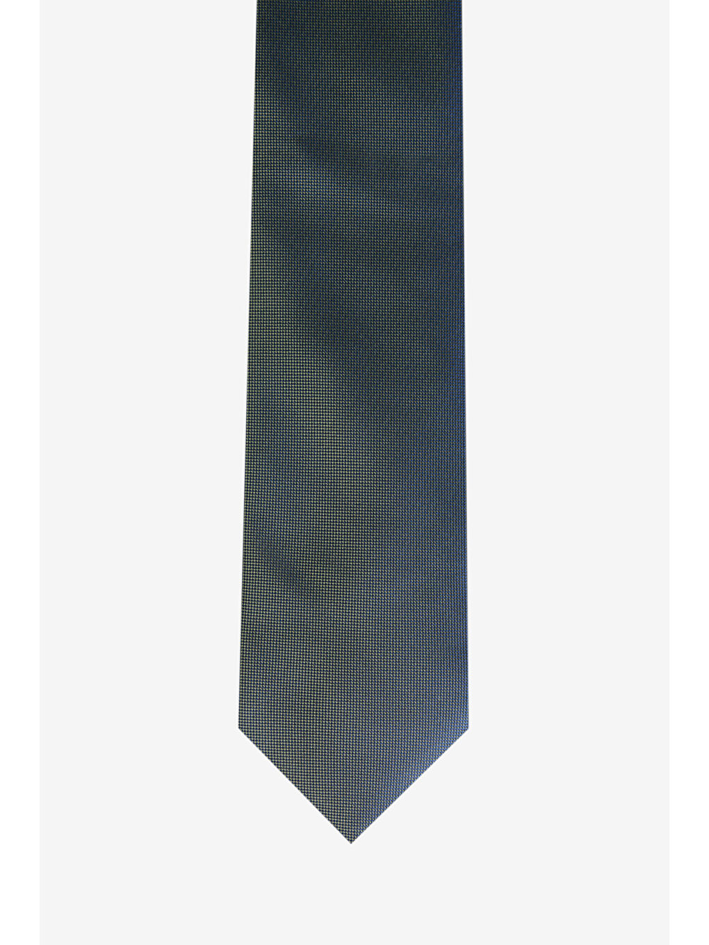 Erkek Haki Desenli İpek Kravat-1