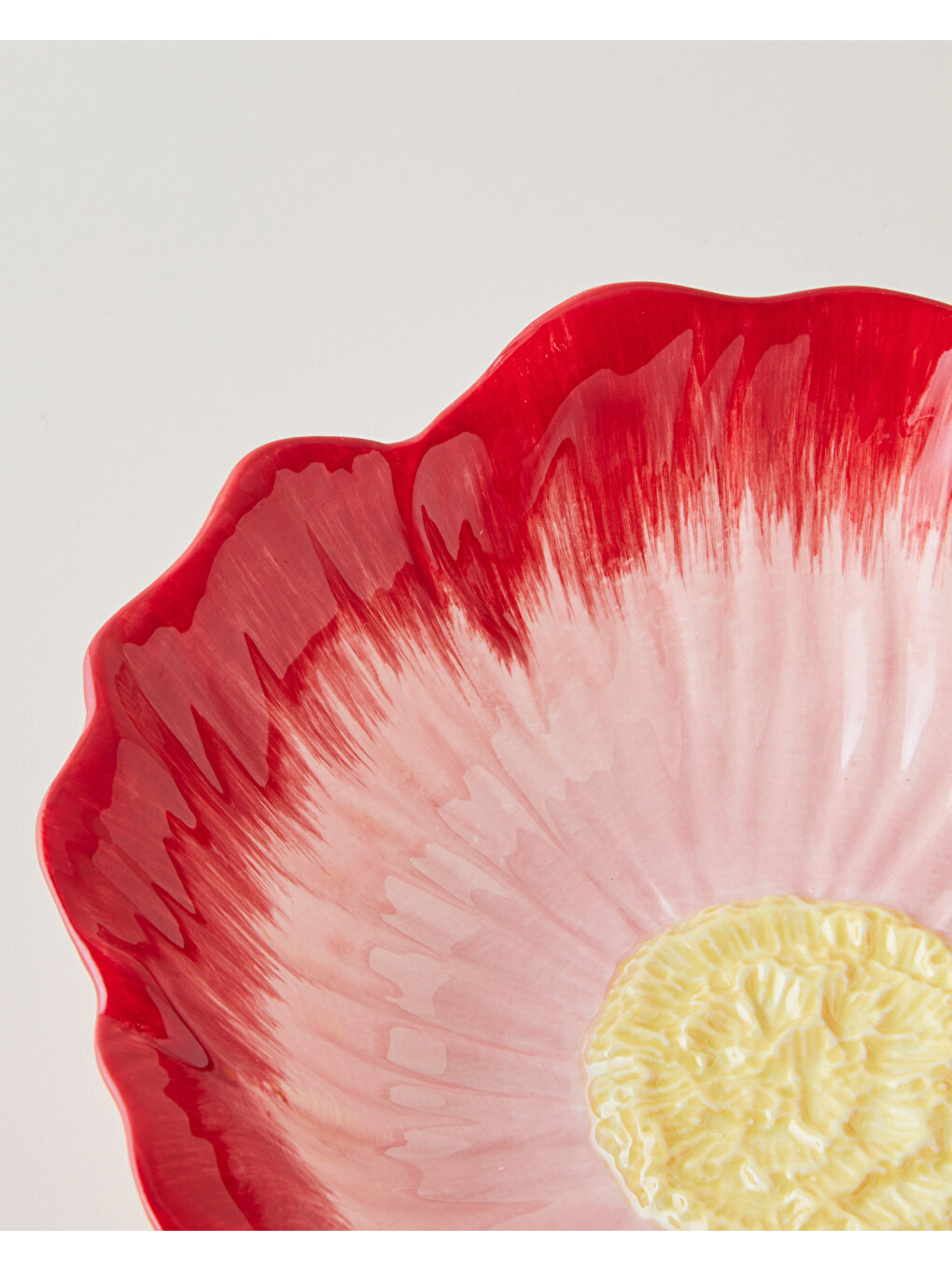 Flowerella Dolomite Kase 22 Cm Kırmızı-pembe-2