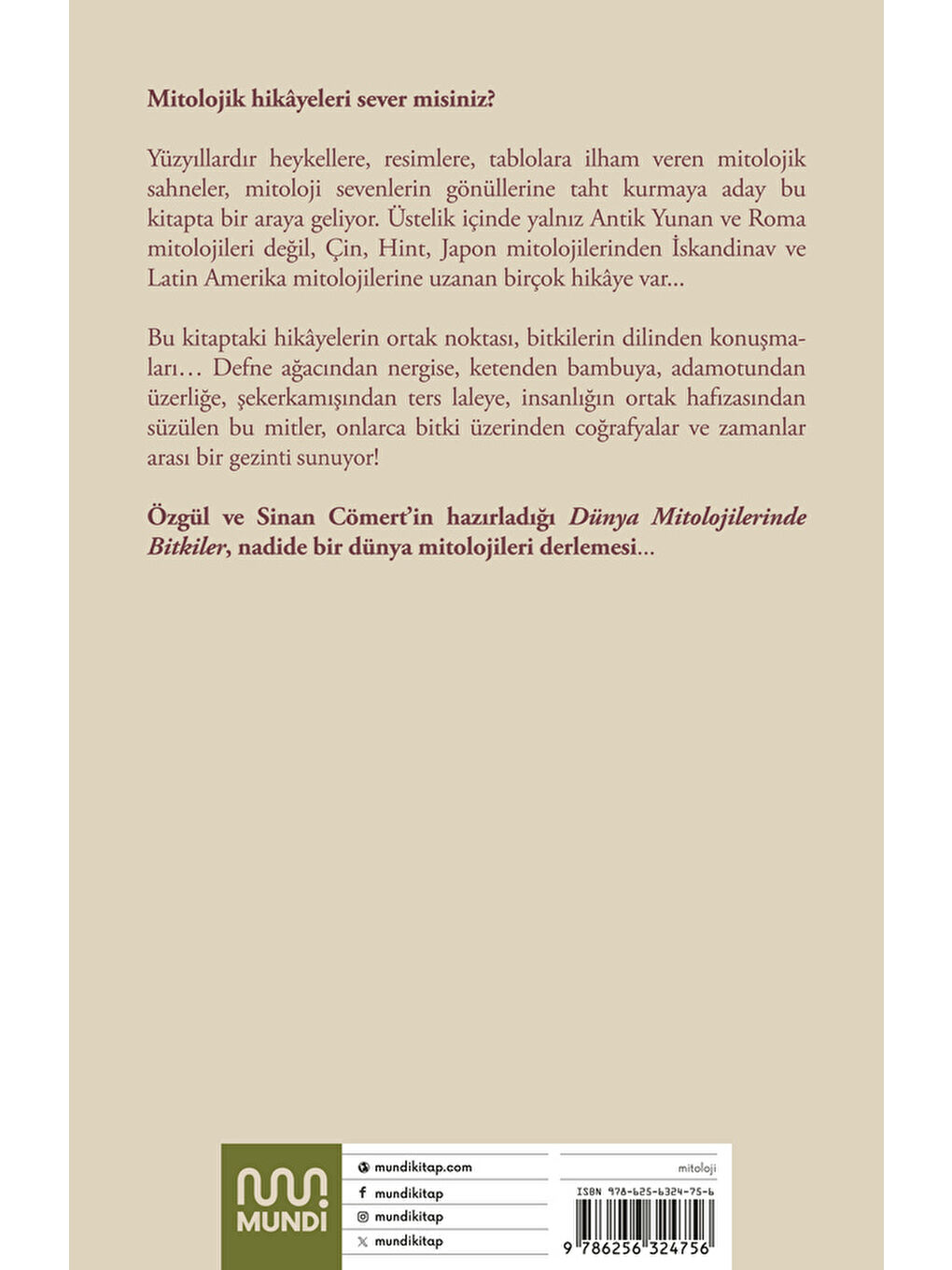 Dünya Mitolojilerinde Bitkiler-2