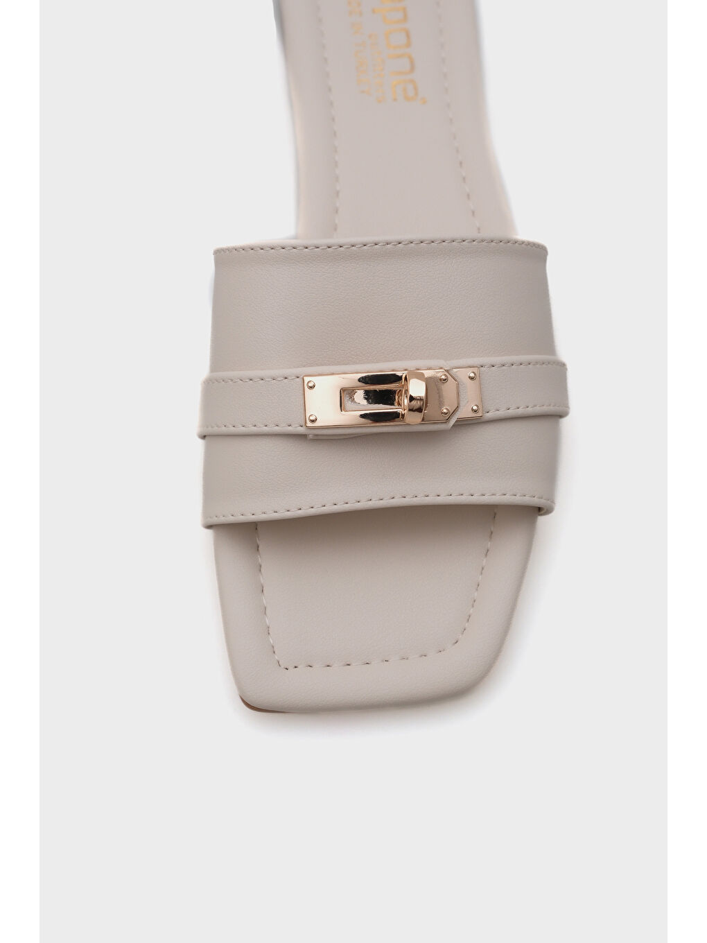 Bej Kim Kadın Terlik-2