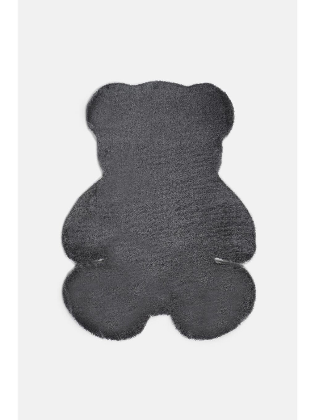 Antrasit Teddy Bear Ayıcık Kesimli Yumuşak Halı-1