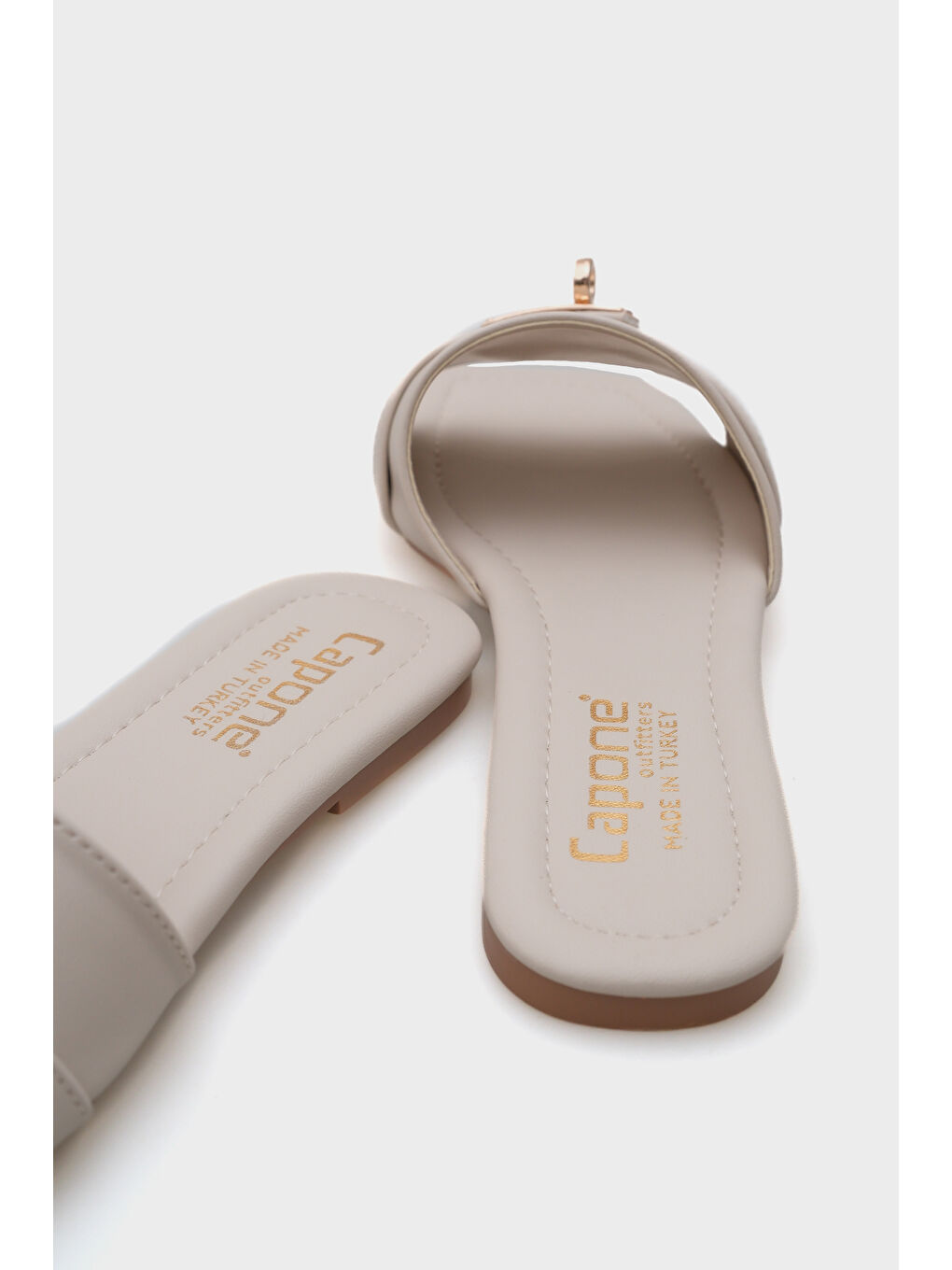 Bej Kim Kadın Terlik-3