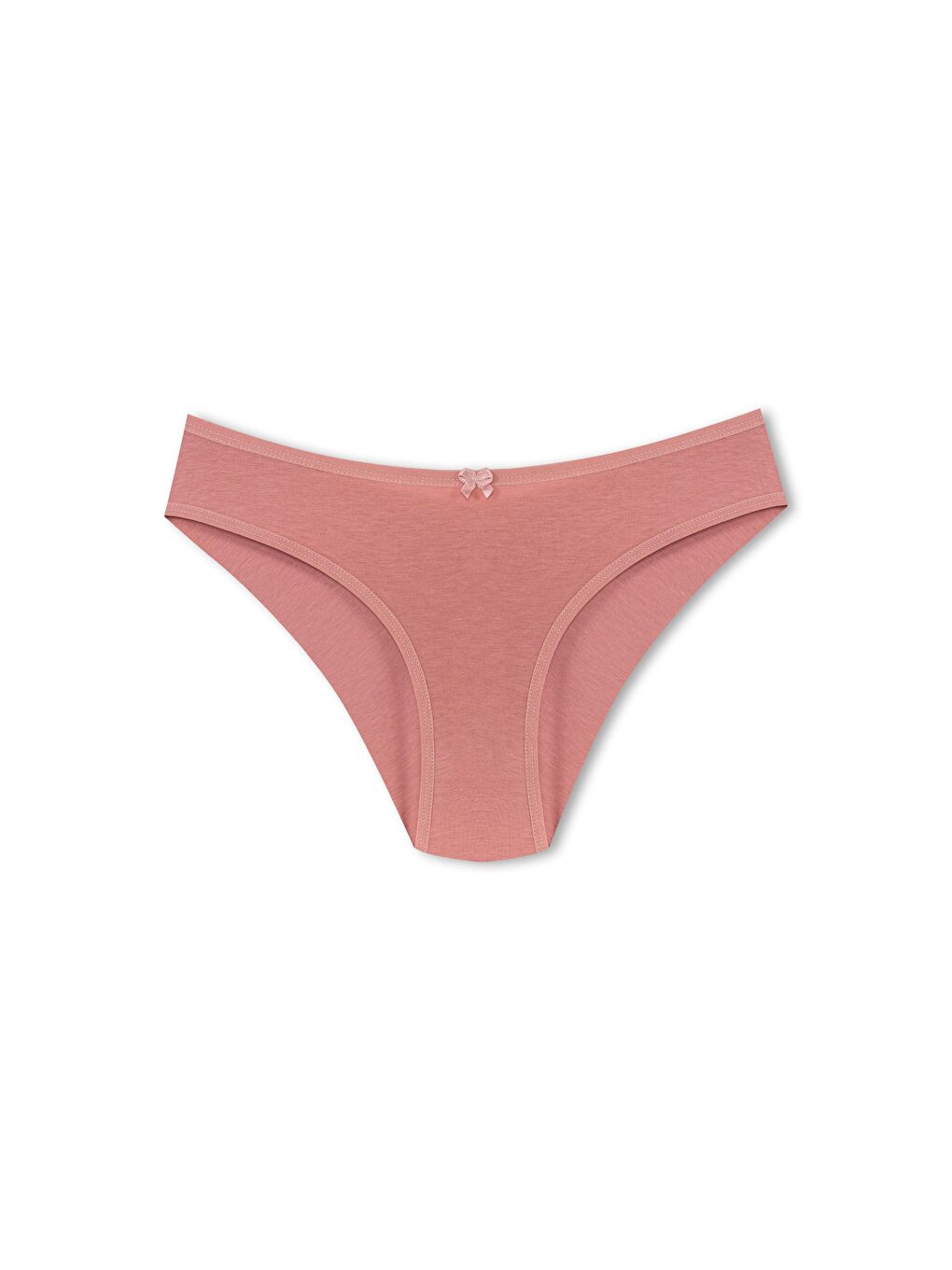 Karışık Pamuklu Arkası Çift Kat Slip Kadın Külot 6'lı-4