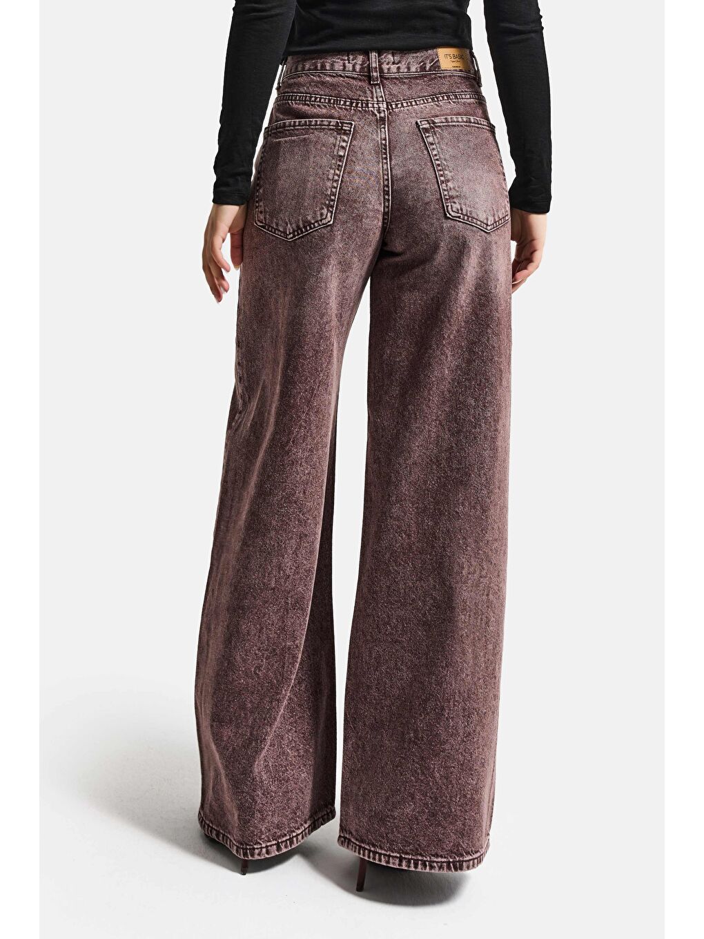 Mavi Kadın Koyu Jean Rengi Hera 4s6-157 Palazzo Fit Orta Bel Denim Jean-1