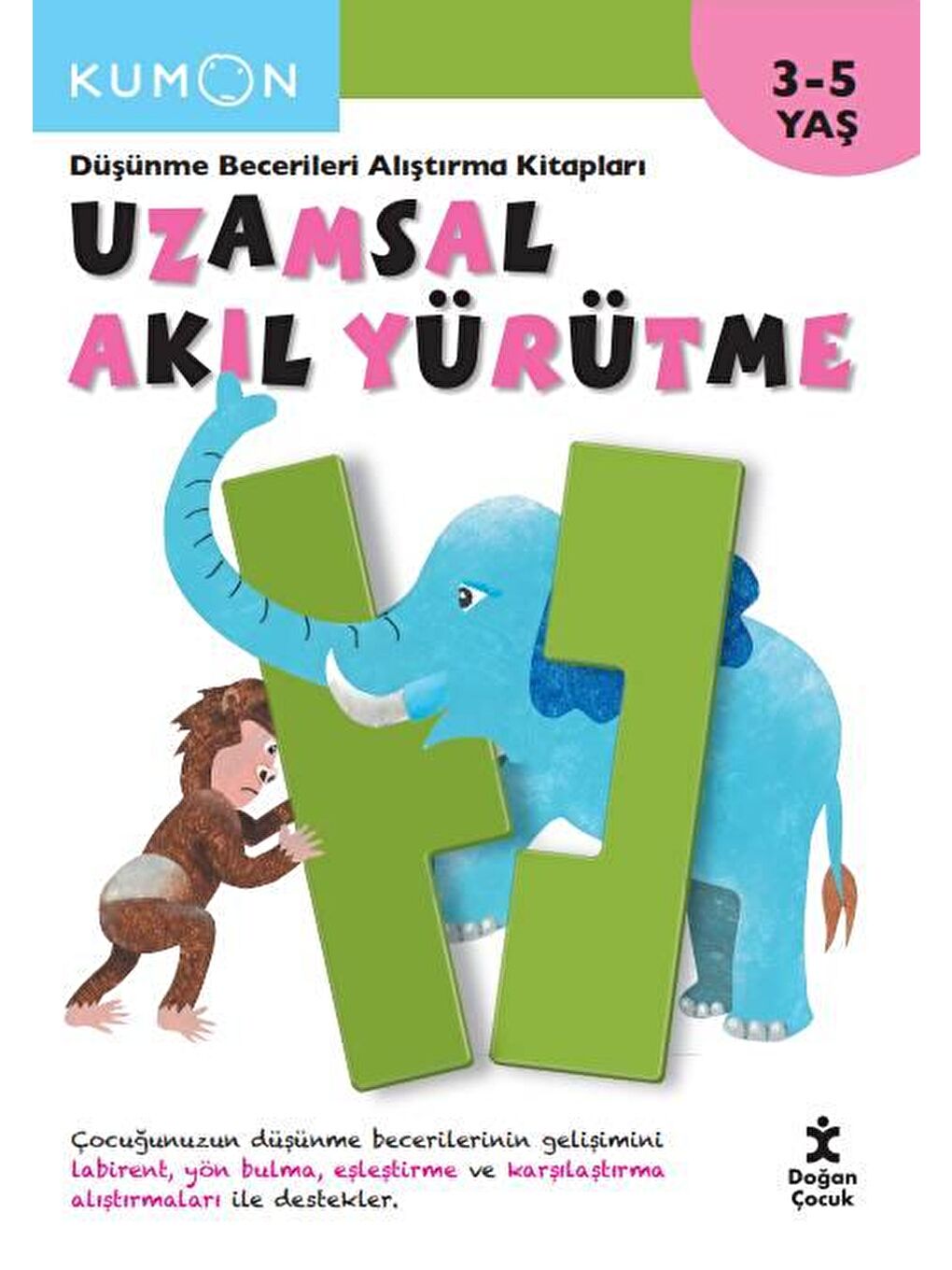 Doğan Çocuk Beyaz Kumon Uzamsal Akil Yürütme -