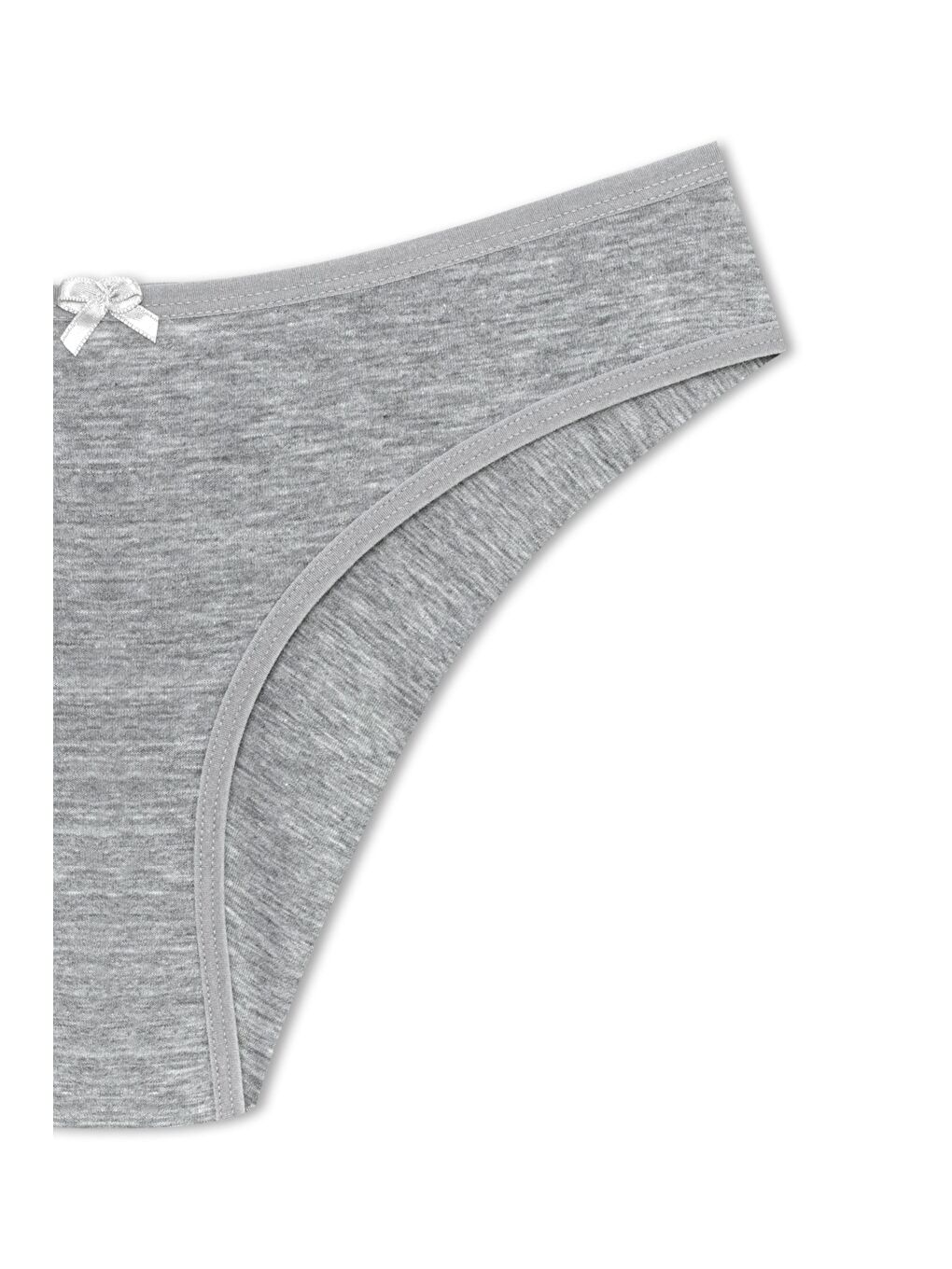 Karışık Pamuklu Arkası Çift Kat Slip Kadın Külot 7'li-11