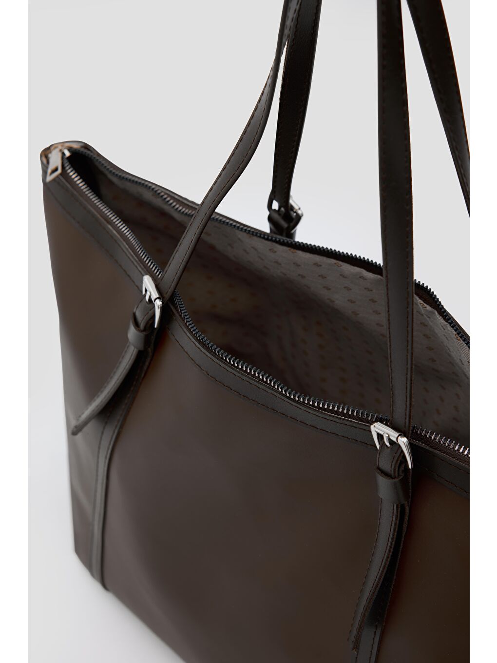 Kahverengi Alfie Omuz Çantası Kahve-5