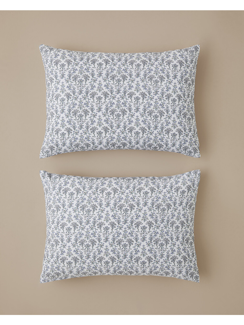 Fiore Kolay Ütülenir 2'li Yastık Kılıfı 50x70 Cm Mor