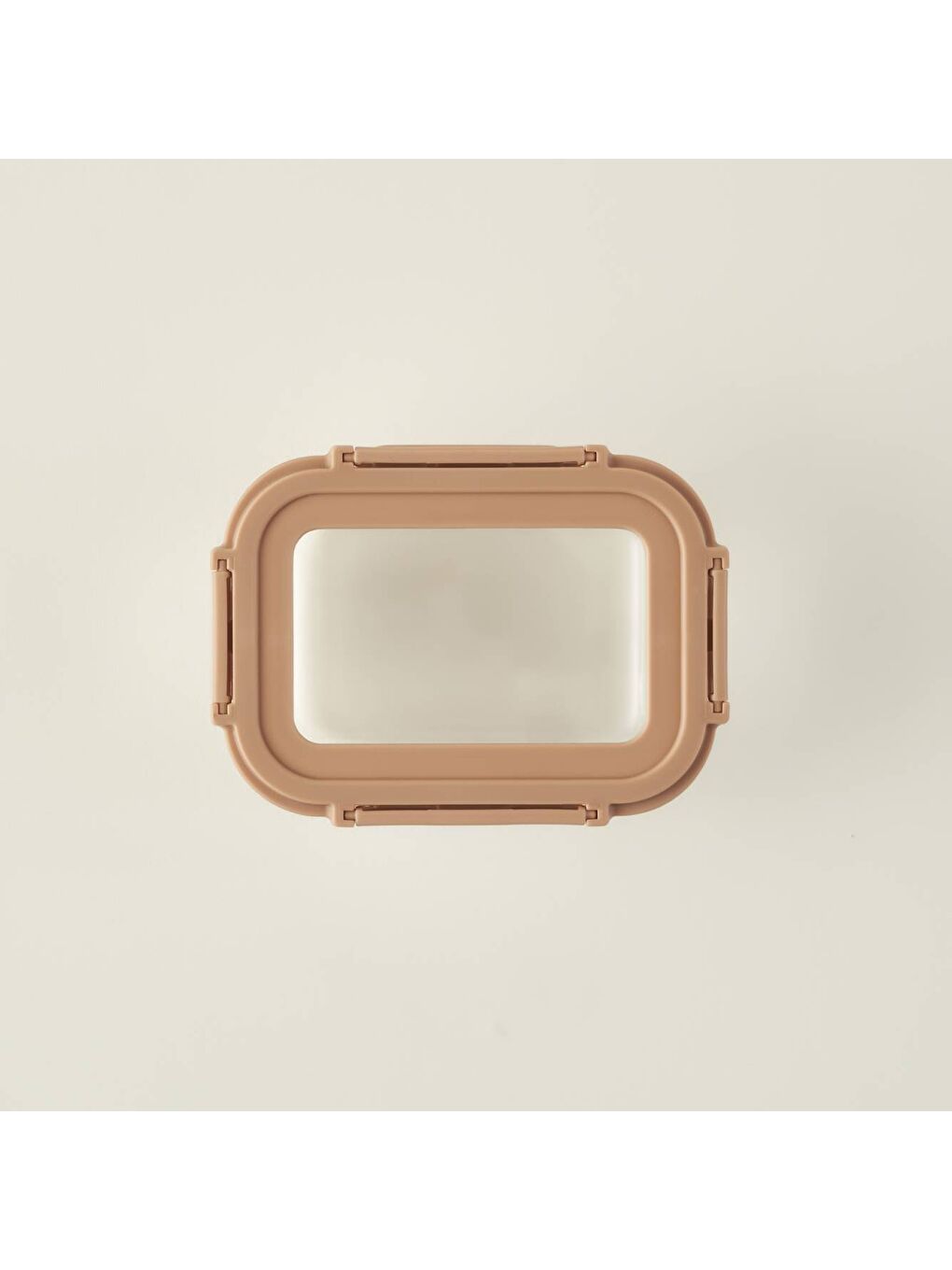 Terra 3'lü Cam Saklama Kabı Seti Bej (370 cc)-3