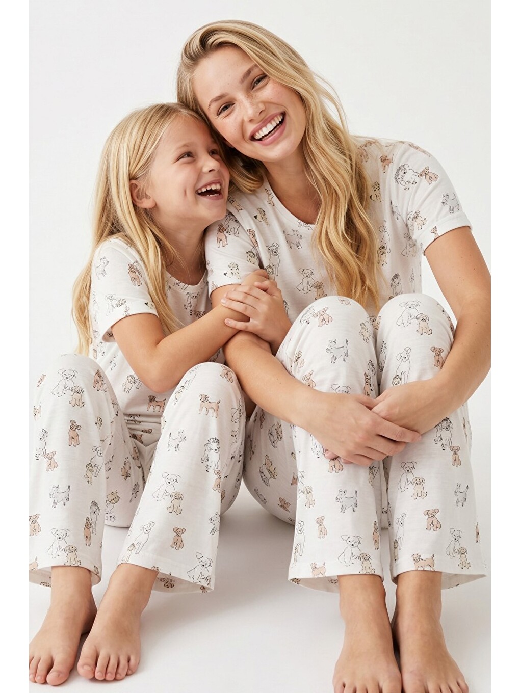 Ekru Örme Pijama Takım 24107086-1