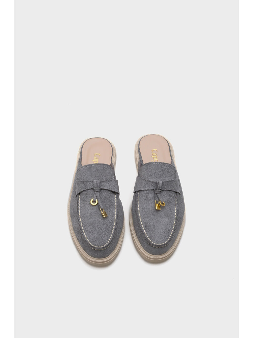 Gri Karol Kadın Terlik LNP-5