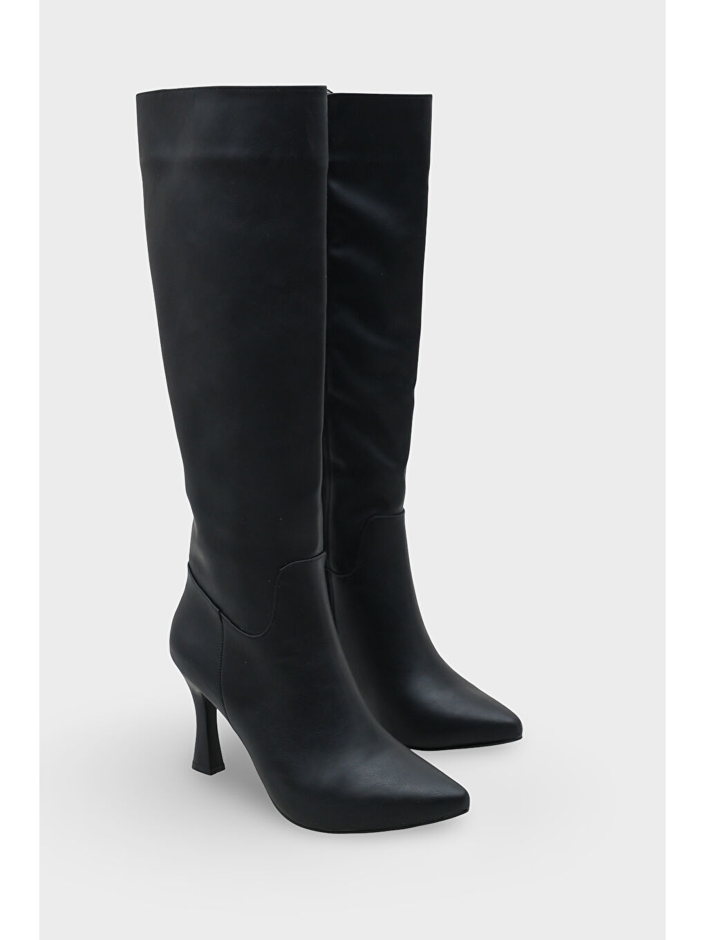 Siyah Elysia Kadın Topuklu Çizme-1
