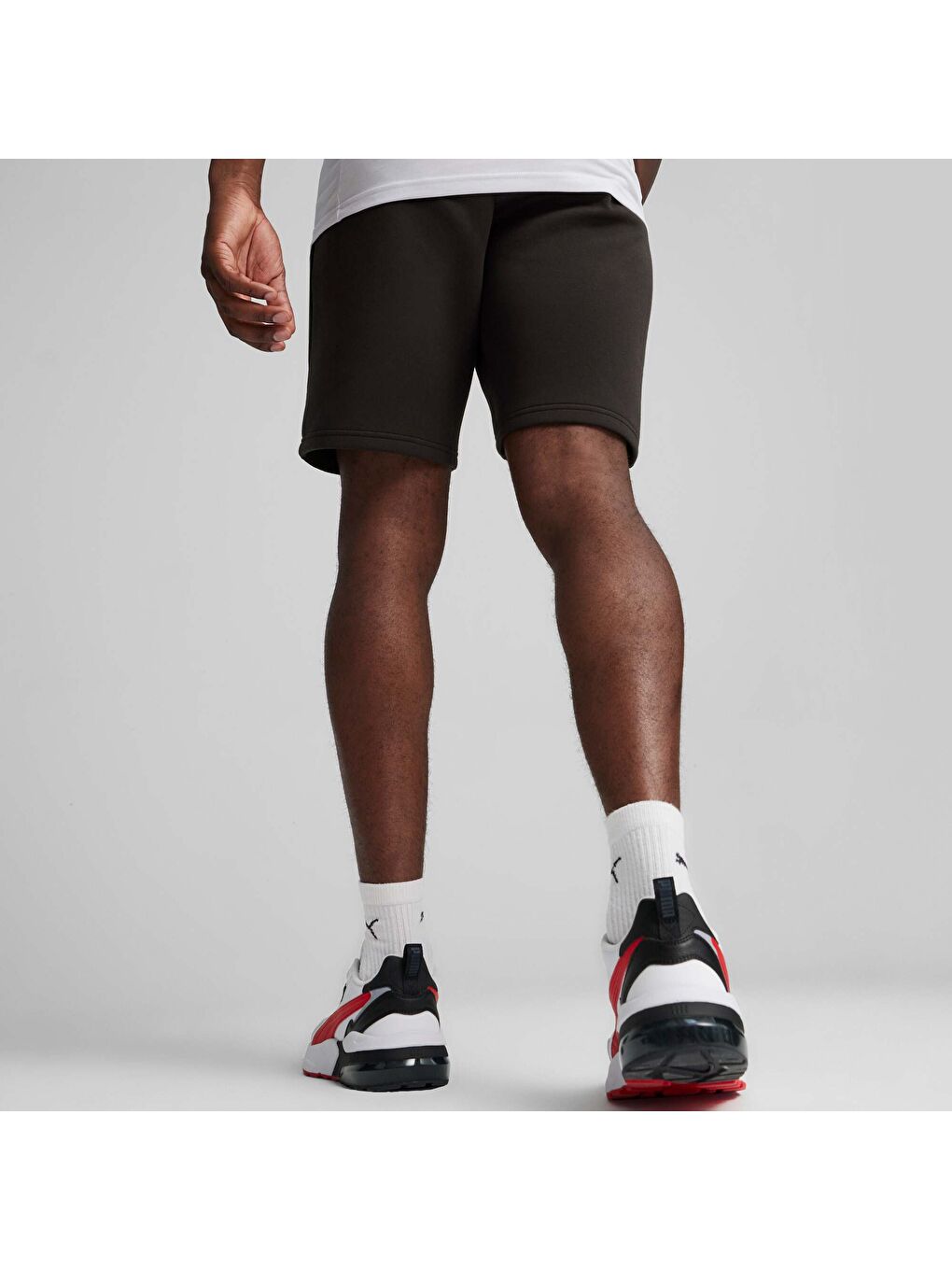 Siyah EVOSTRIPE Erkek Şort-2