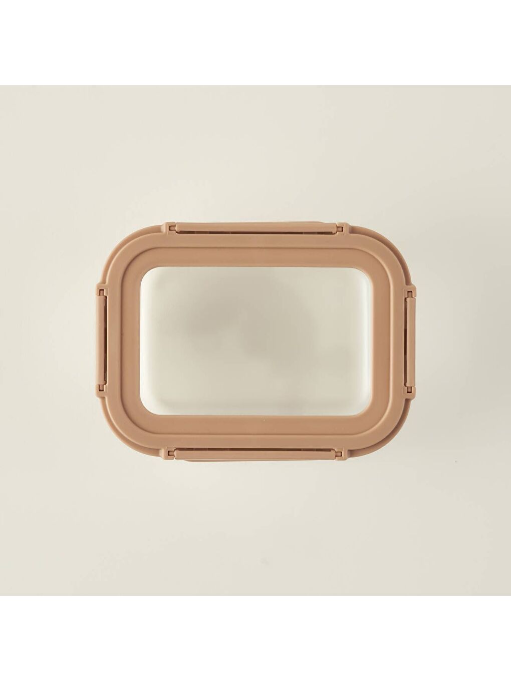 Terra 3'lü Cam Saklama Kabı Seti Bej (640 cc)-3