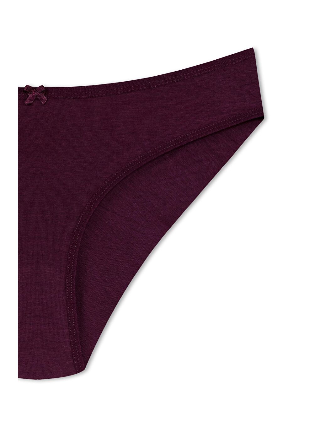 Karışık Pamuklu Arkası Çift Kat Slip Kadın Külot 5'li-8