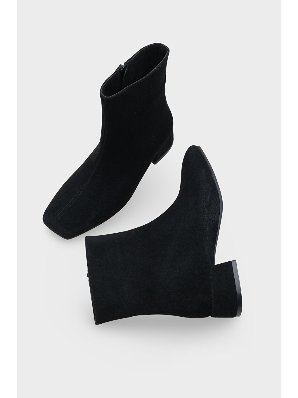 Siyah Elinor Kısa Topuklu Kadın Bot-2