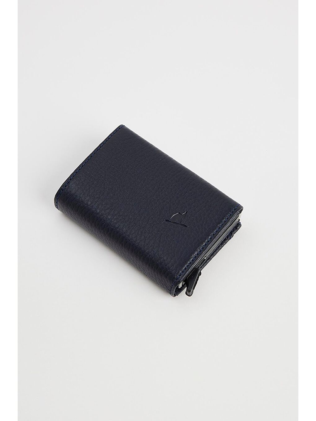 Hakiki Deri Erkek Lacivert Cüzdan-4