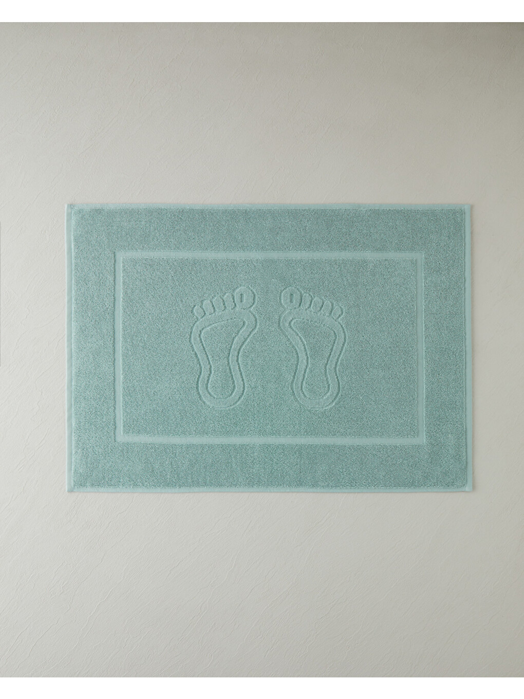Soft Step Pamuk Ayak Havlusu 50x70 Cm Yeşil