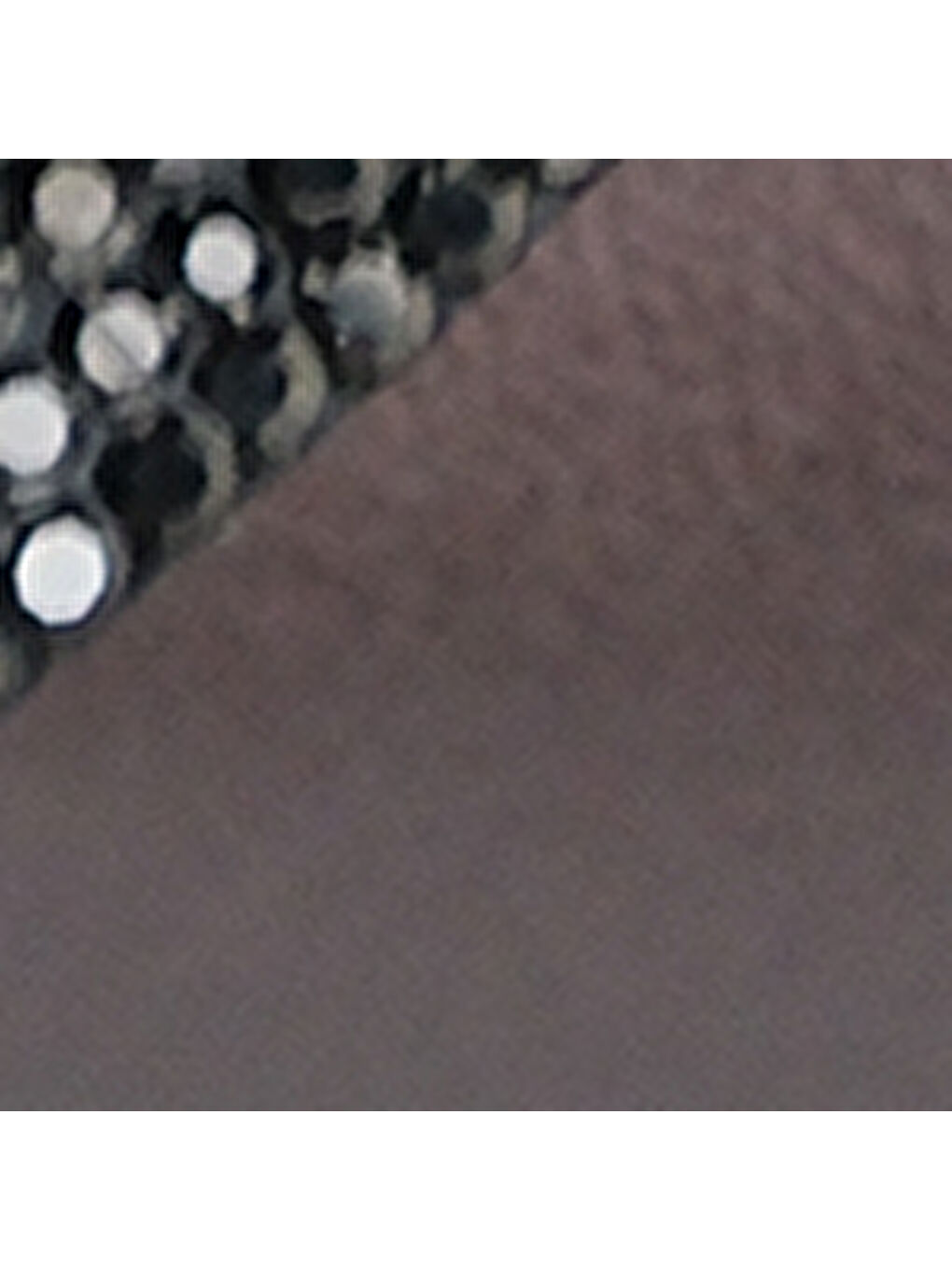 Gri Audrey Yuvarlak Burunlu Taşlı Çiçekli Kadın Babet-6