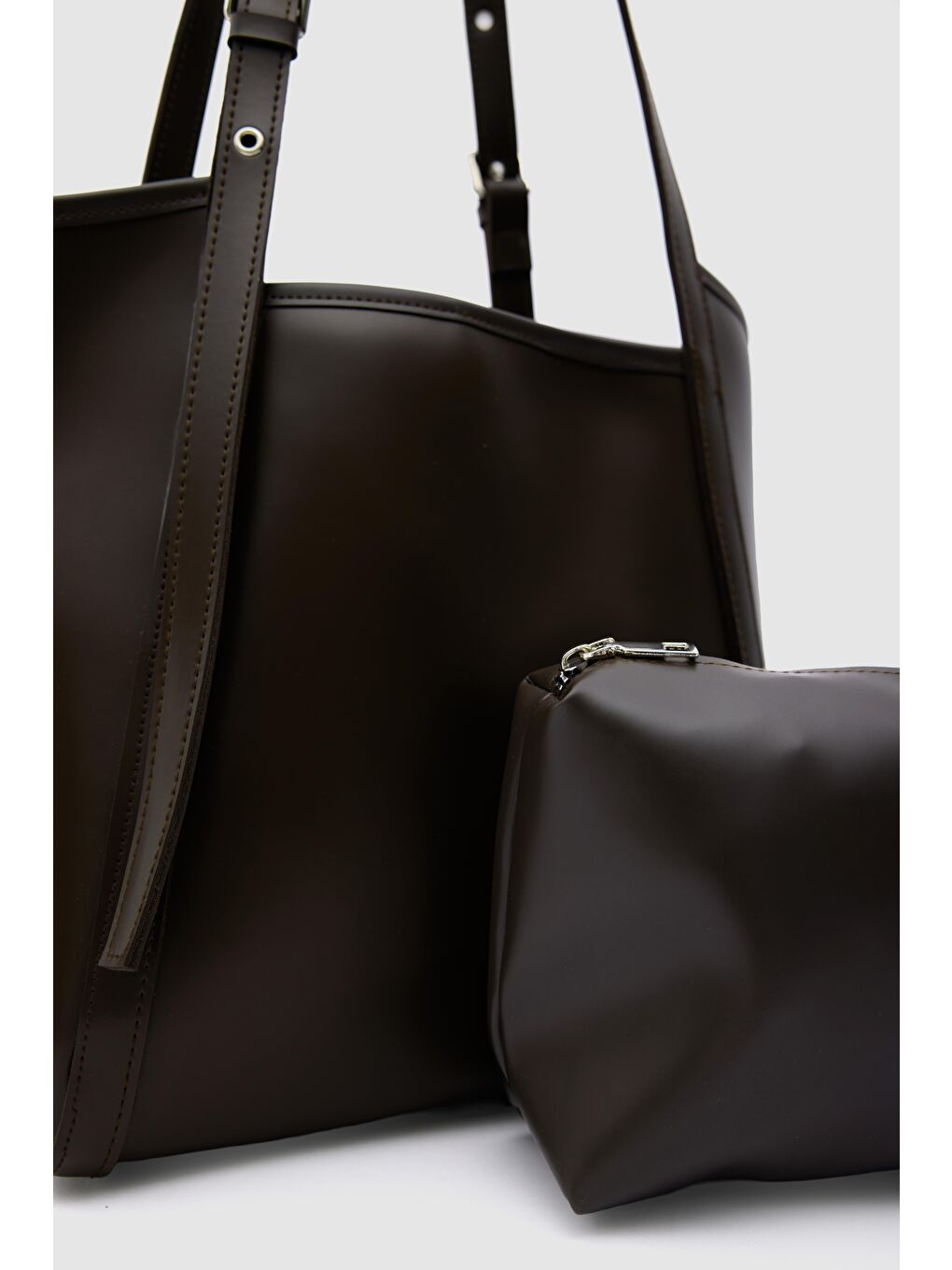 Kahverengi Jodie Yavrulu Omuz Çantası Kahve-4