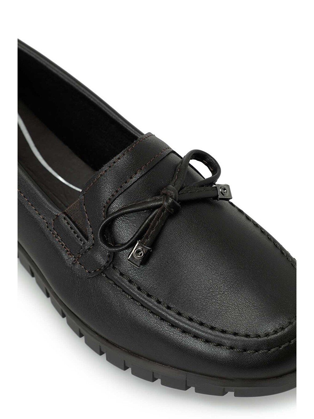 Esma-cm.z Kahverengi Kadın Loafer-5