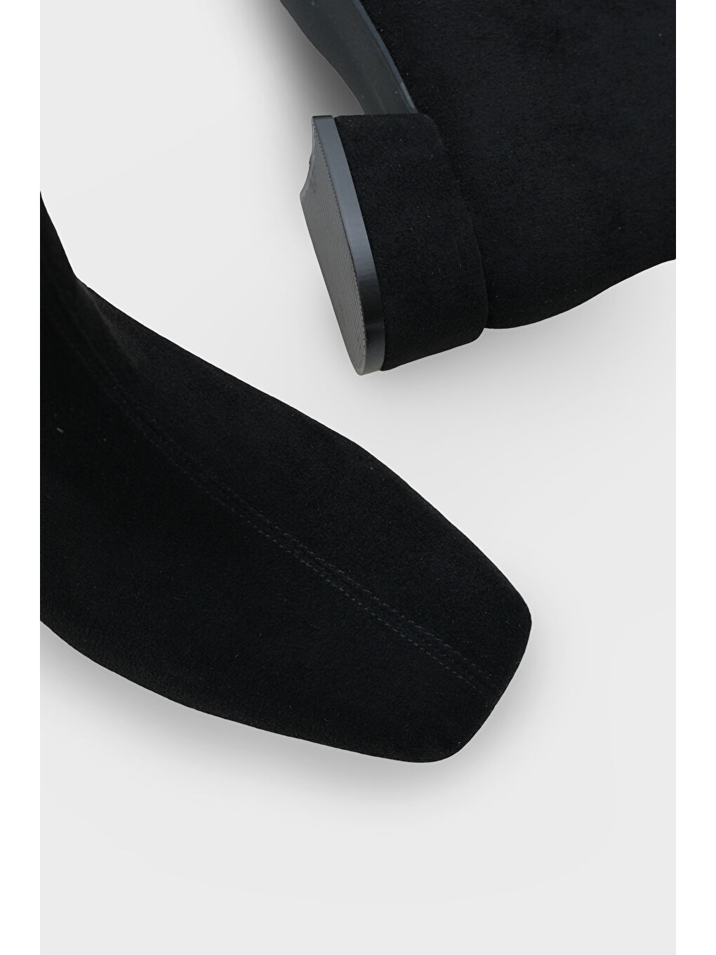 Siyah Elinor Kısa Topuklu Kadın Bot-4