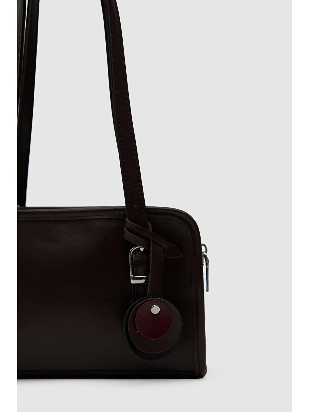 Kahverengi Riva Mini Omuz Çantası Kahve-4