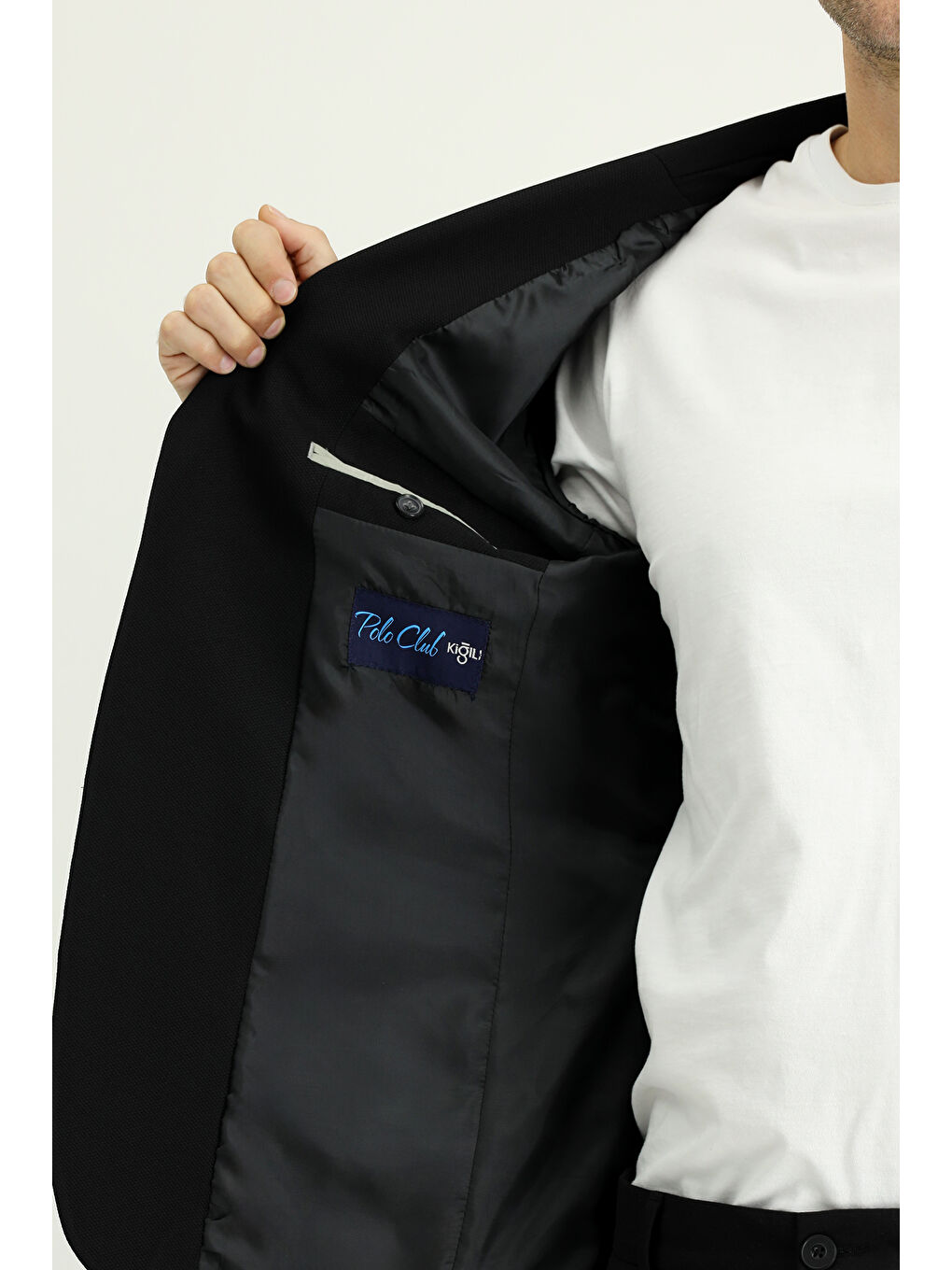 Siyah Klasik Ceket-5