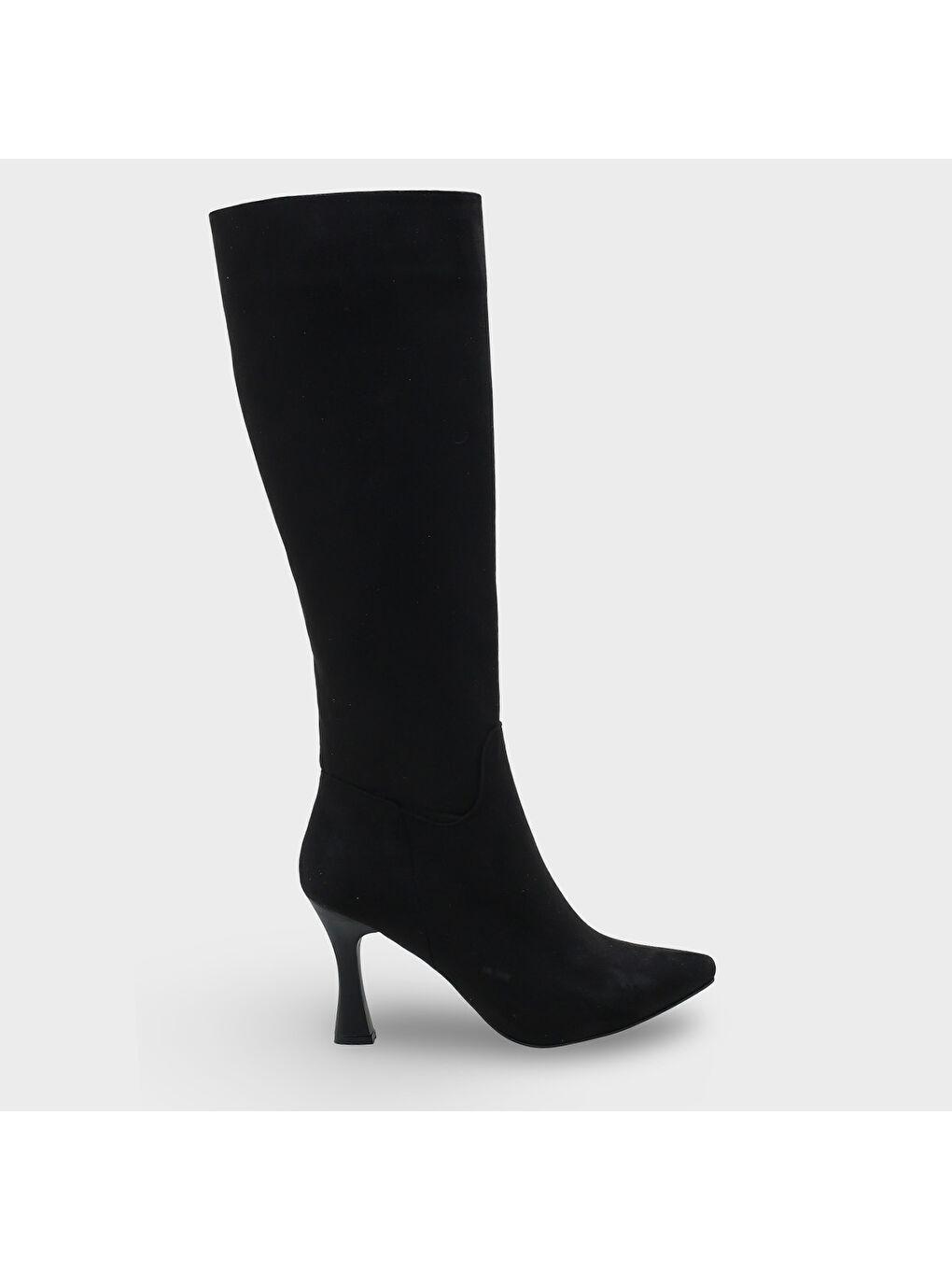 Siyah Elysia Kadın Topuklu Çizme