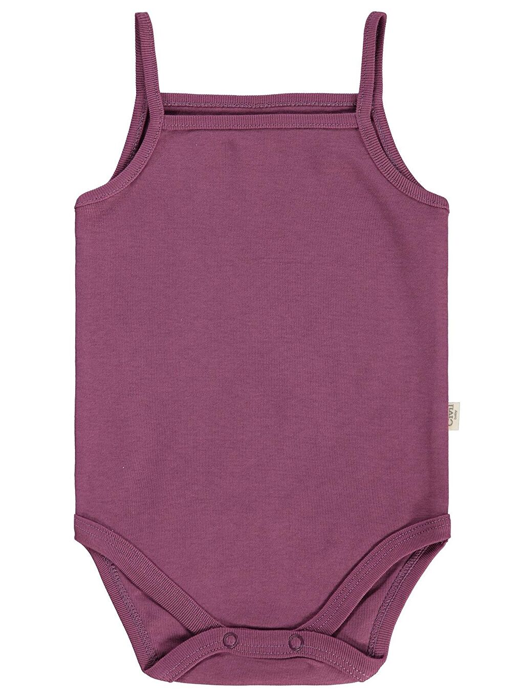 Pembe Baby Basıc İp Askılı 3 Lü 0-36 Ay Çıtçıtlı Badi - Pudra 6-9 Ay-2