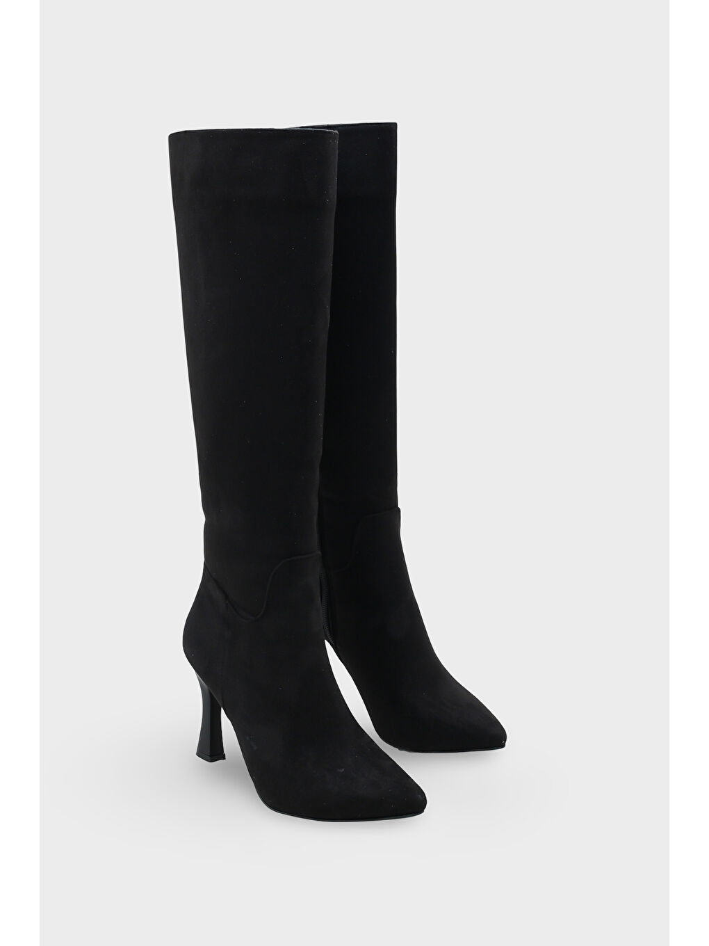 Siyah Elysia Kadın Topuklu Çizme-1