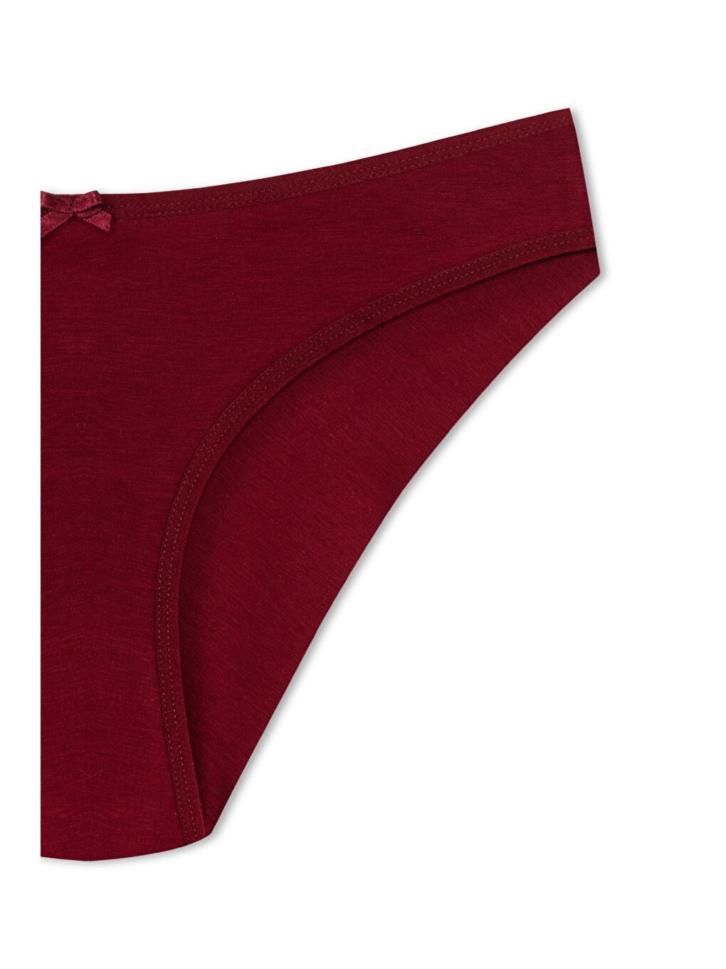 Karışık Pamuklu Arkası Çift Kat Slip Kadın Külot 5'li-9