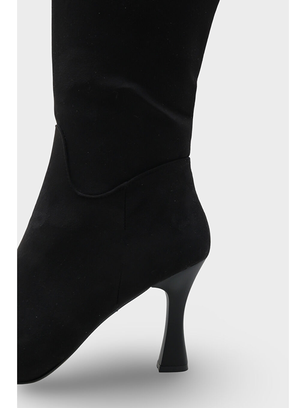 Siyah Elysia Kadın Topuklu Çizme-3