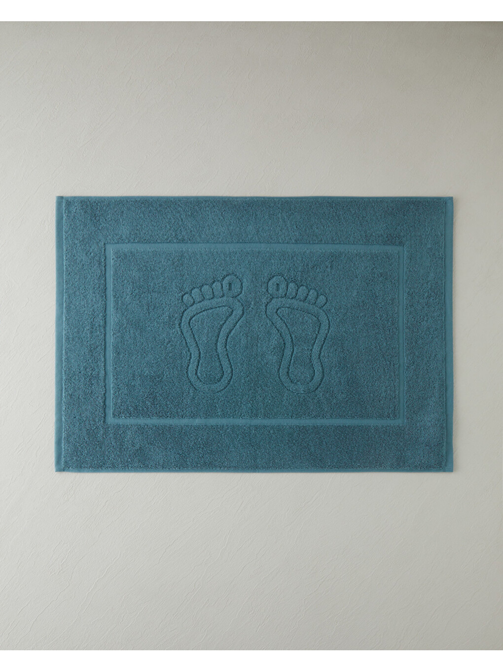 Soft Step Pamuk Ayak Havlusu 50x70 Cm Petrol