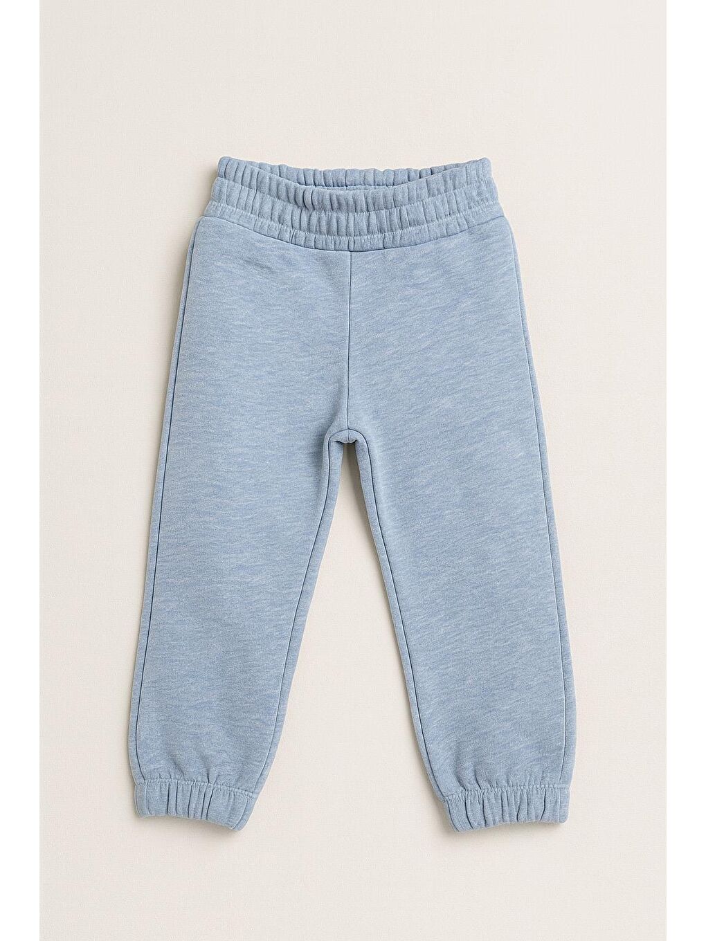 Erkek Çocuk %100 Pamuk Beli Ve Paçası Lastikli Eşofman Altı - Mavi (3-4 Yaş 8-9 Yaş)-1
